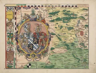 Philipp Apian - Cartes de Bavière de 1568 (Tableau 5) env. 1